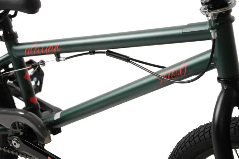 Snob Player BMX 20 Inch Wheel Kids Bike Green-2